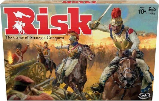 Risk Board Game – Iconic Birthday Gift for Strategy Lovers Ages 10 and Up, 2-5 Players
