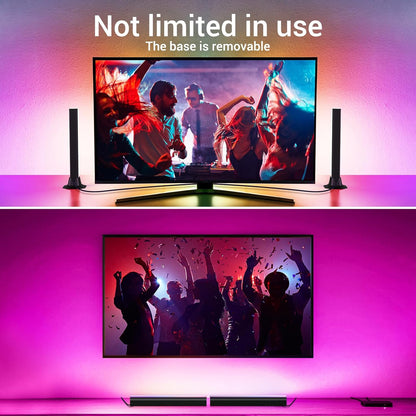 GiftBrand RGB Light Bar – Bedroom Decor Ambient Lighting, Music Sync LED Bars for Cozy Living Room