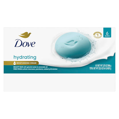 glacial water and avocado oil hydrating blend (plus dragon fruit variant)