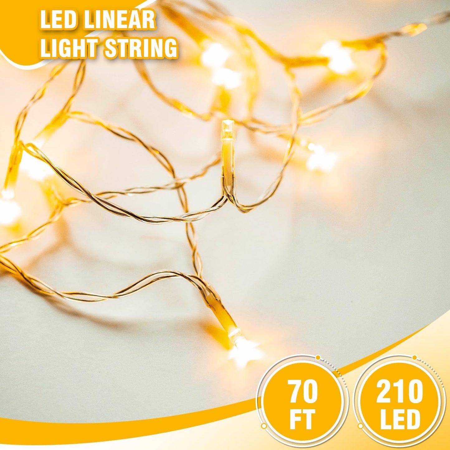 GlowNEST LED String Lights – Thoughtful Housewarming Gift for Her, Cozy Bedroom Decor