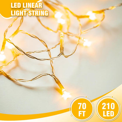 GlowNEST LED String Lights – Thoughtful Housewarming Gift for Her, Cozy Bedroom Decor
