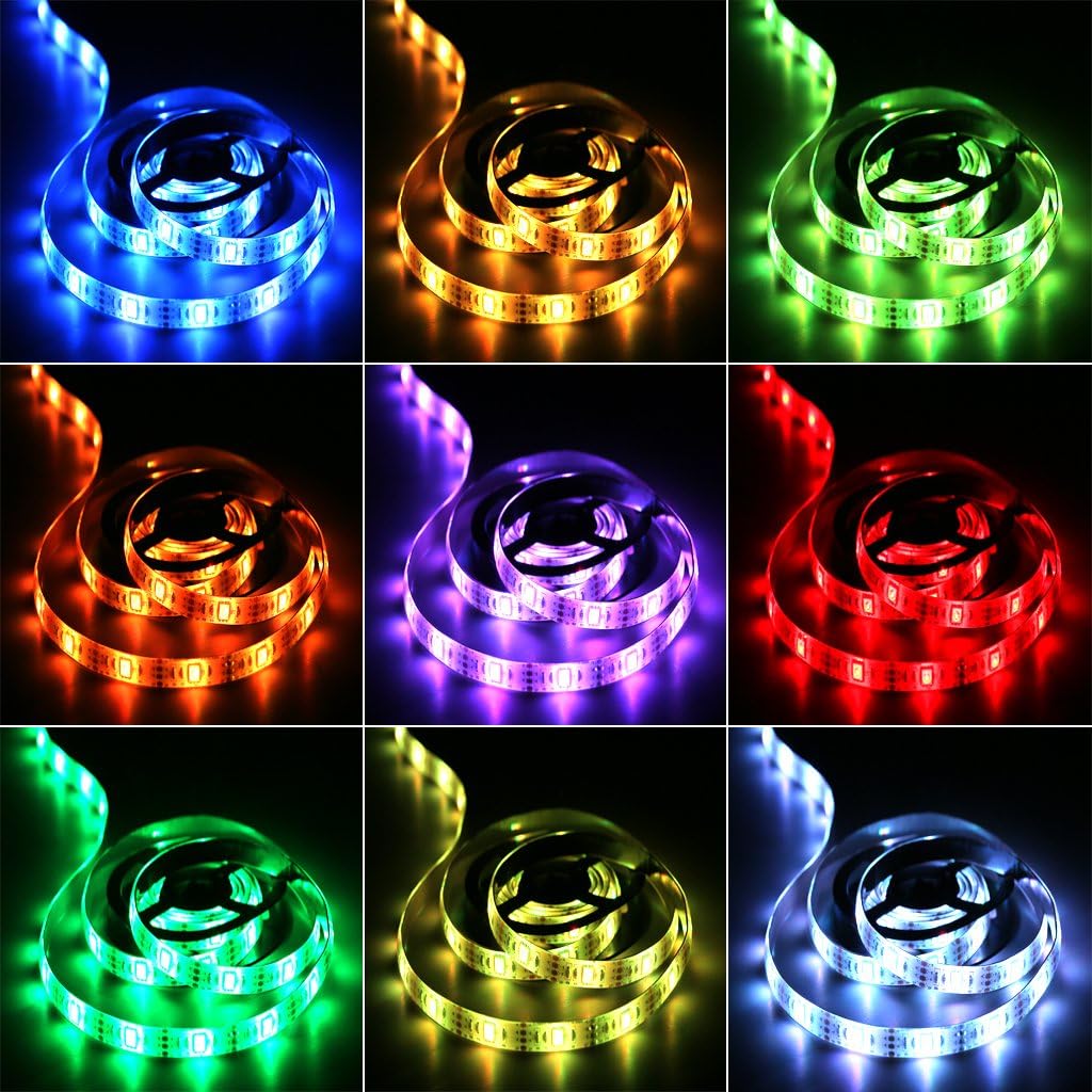 GlowVibe Battery LED Strip Lights – Thoughtful Birthday Gift for Her, Cozy Bedroom Mood Lighting