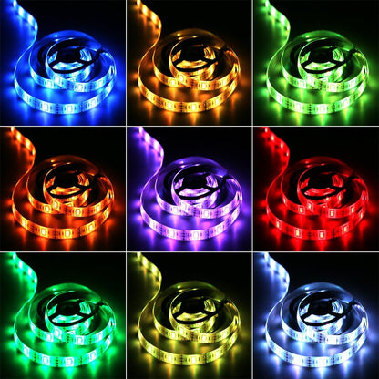 GlowVibe Battery LED Strip Lights – Thoughtful Birthday Gift for Her, Cozy Bedroom Mood Lighting