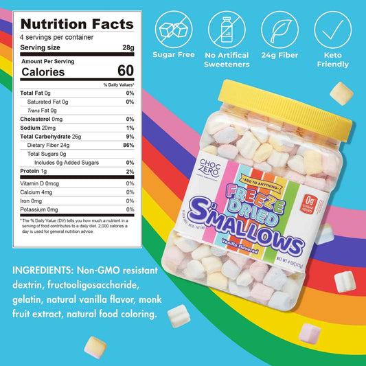 ChocZero Marshmallow Spread – Feel-Good Get Well Gift for Bariatric Recovery, Low Net Carb