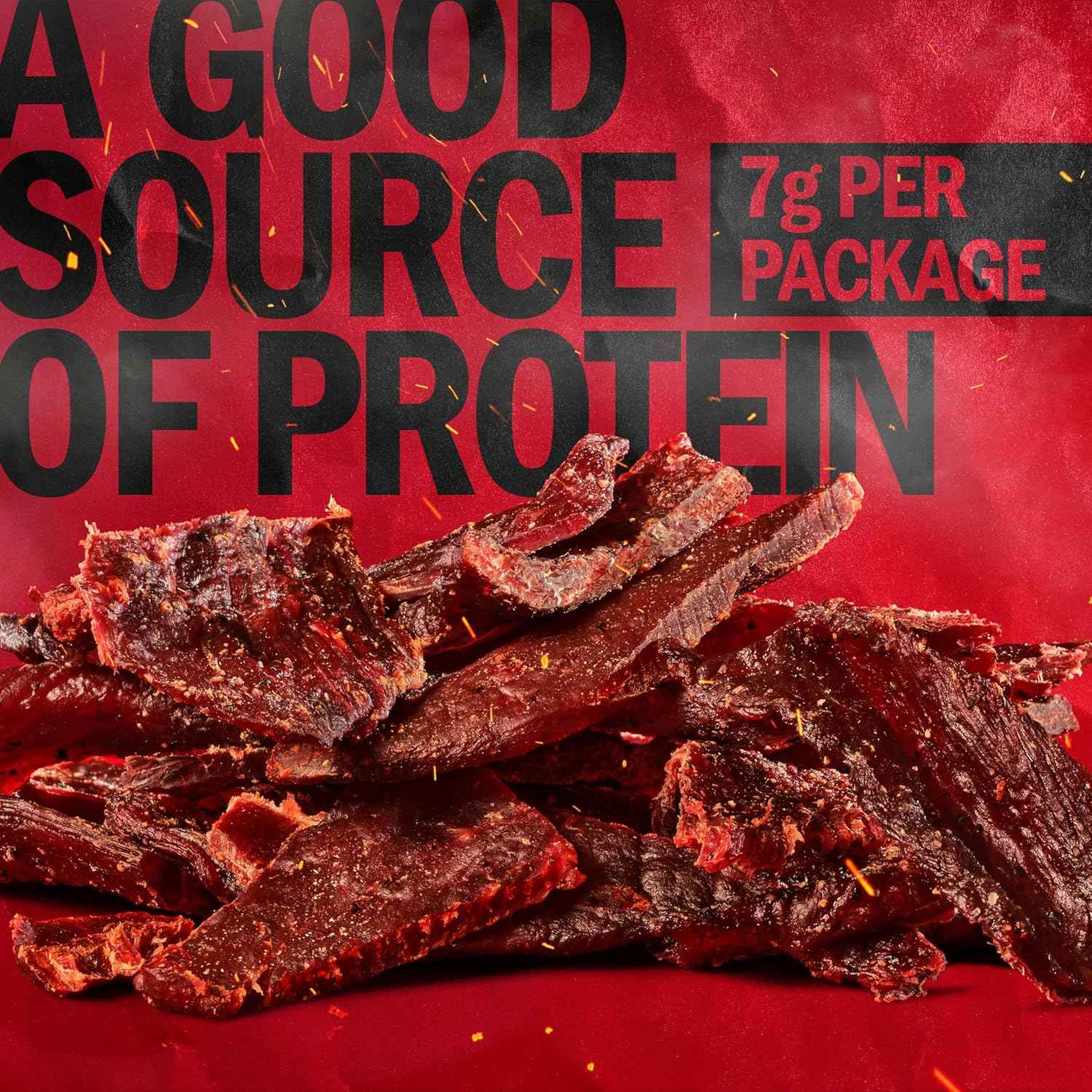 Jack Link's Beef Jerky Variety Pack - Original and Teriyaki - Emergency Kit and Disaster Preparedness Protein with 1-Year Shelf Life, 9 Pouches
