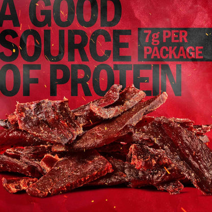 Jack Link's Beef Jerky Variety Pack - Original and Teriyaki - Emergency Kit and Disaster Preparedness Protein with 1-Year Shelf Life, 9 Pouches
