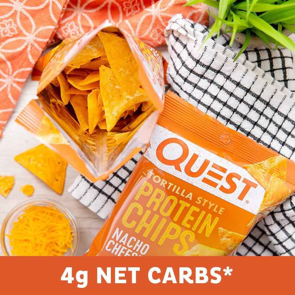 Quest Nutrition Chili Lime Tortilla Style Protein Chips – 12 Count Gift Box for Gym Lovers and Macro Trackers