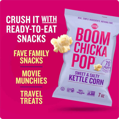 Angie's Boomchickapop Popcorn – Clean-Label Snack for Intentional Snacking at Home
