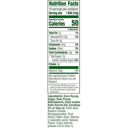 Fruit Roll-Ups Tropical Tie-Dye Variety – Worry-Free Gluten-Free Snack for Allergy-Conscious Families