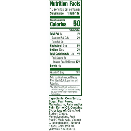 Fruit Roll-Ups Tropical Tie-Dye Variety – Worry-Free Gluten-Free Snack for Allergy-Conscious Families