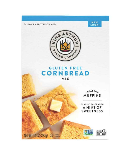 King Arthur Flour Gluten Free Cornbread + Muffin Mix – Nourishing Whole Grain Side for Mindful Home Cooking