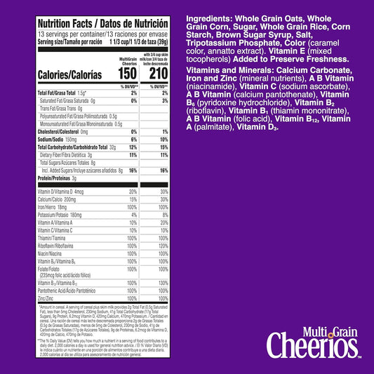 gluten-free formulation with no artificial flavors