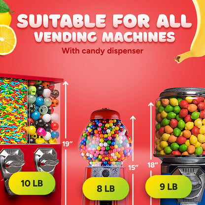 Gluten Free Gumballs 1lb Safe Classroom Reward and Daycare Treat Refill Pack
