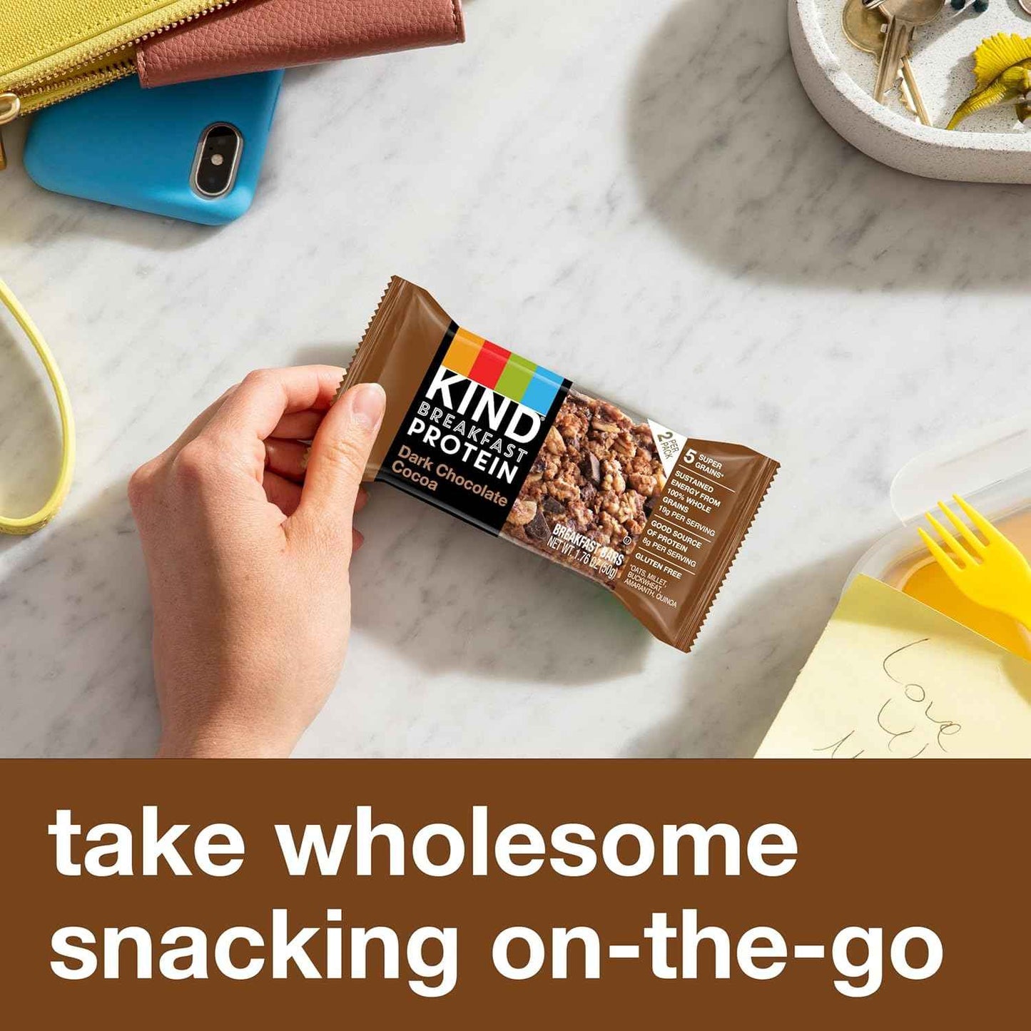 KIND Breakfast Protein Bars – Portable Trail and Cycling Fuel for Active Fitness Enthusiasts