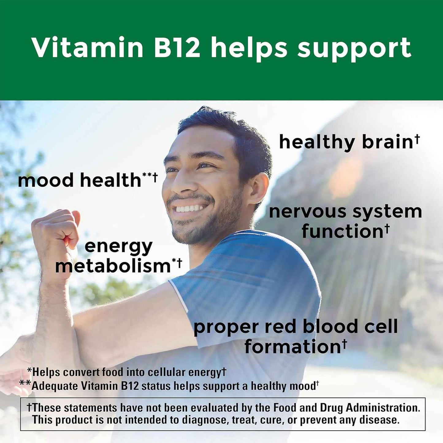 Nature Made Vitamin B12 1000 mcg – On-the-Go Energy Metabolism Support for Travel and Commute Routines, 150 Softgels