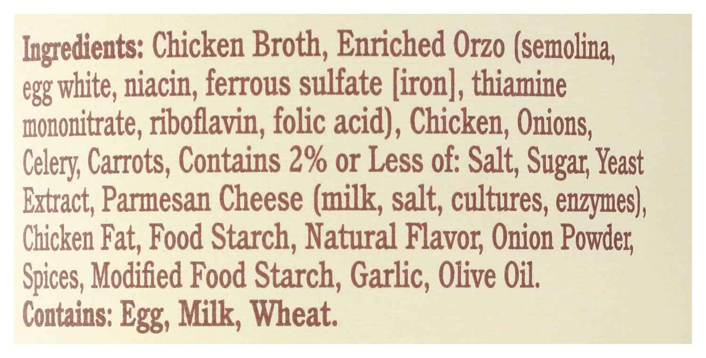 Rao's Made for Home Chicken Orzo Soup – Clean-Label Comfort Meal for Health-Conscious Home Cooks, No Artificial Additives