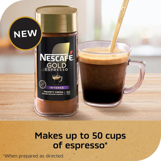 golden-roasted medium arabica bean blend producing café-style crema