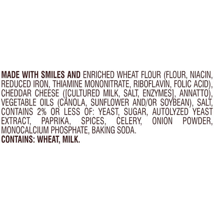 Goldfish Cheddar Cheese Crackers – Car Console Road Trip Snack, 20 Single-Serve Travel Pouches
