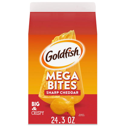 Goldfish Cheddar Cheese Crackers – Nostalgic Throwback Snack Gift for the Coworker Break Room and Office Secret Santa, 27.3 oz