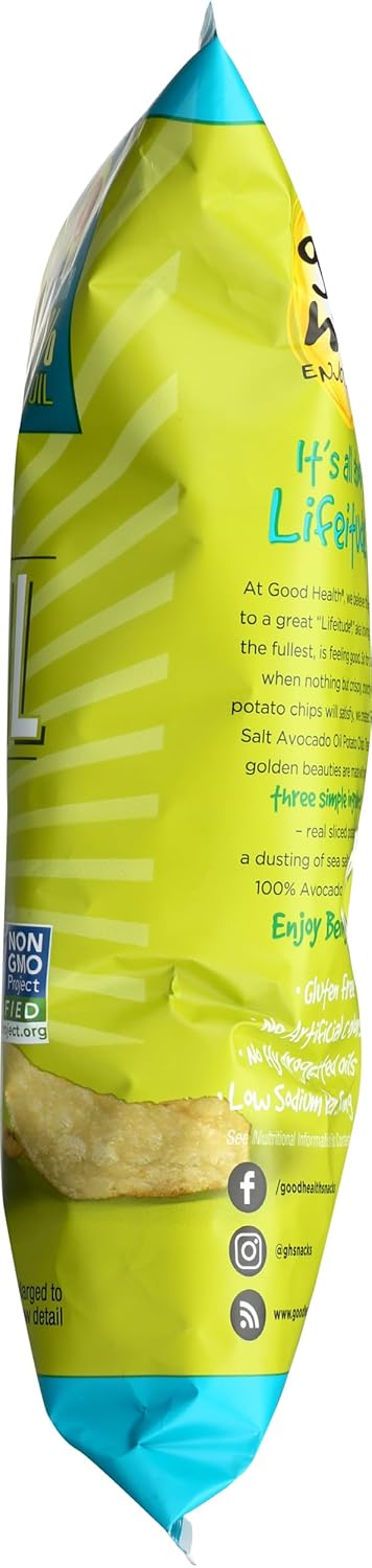 Good Health Kettle Style Avocado Oil Chips – Office Desk Snack for Focused Workdays and Break Rooms