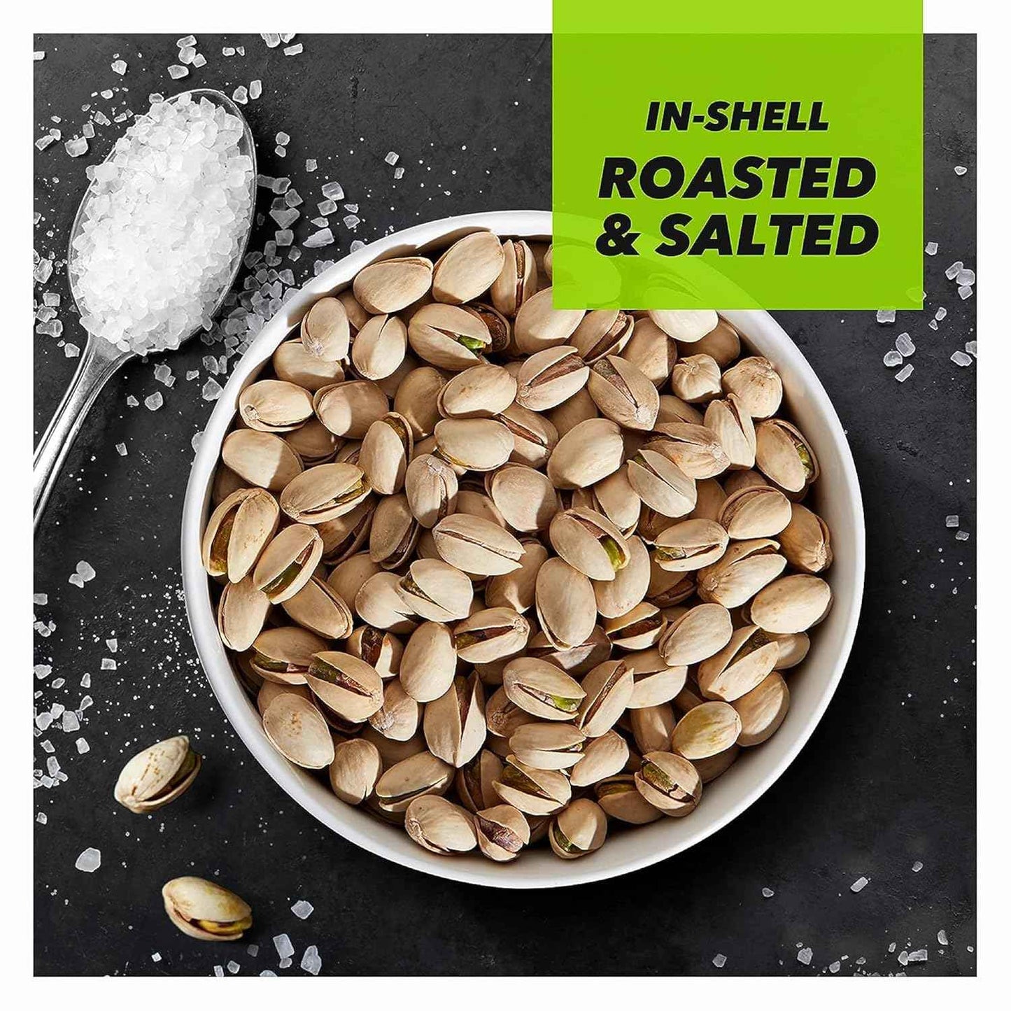 Wonderful Pistachios Roasted & Salted In-Shell – Lunchbox Snack for School and Family Outings