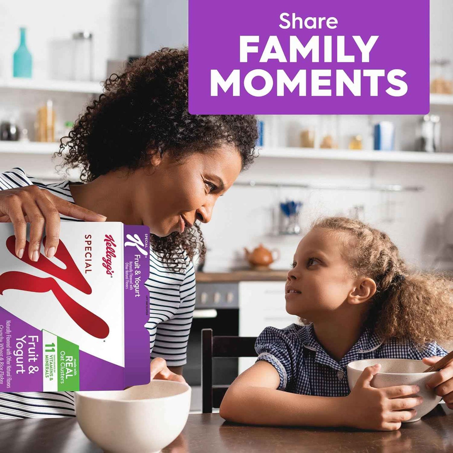 Kellogg's Special K Fruit and Yogurt Cereal – Low Fat Breakfast Bowl for Weight-Conscious Wellness Routines, 22oz Giant Box