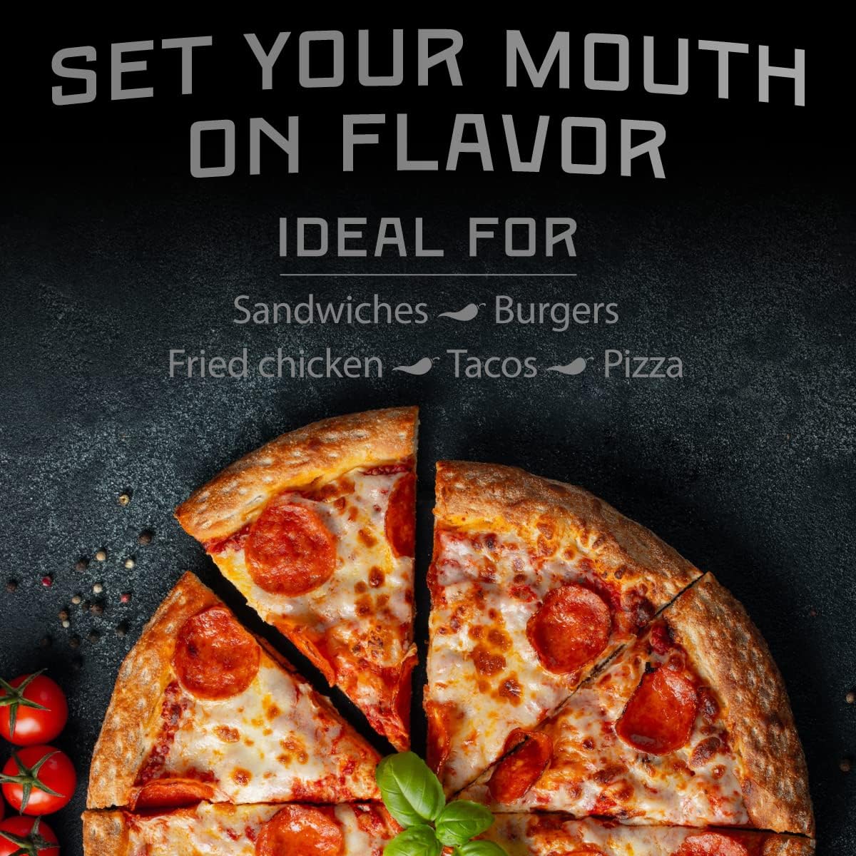 gourmet small-batch style formulation designed to enhance dishes rather than overpower them
