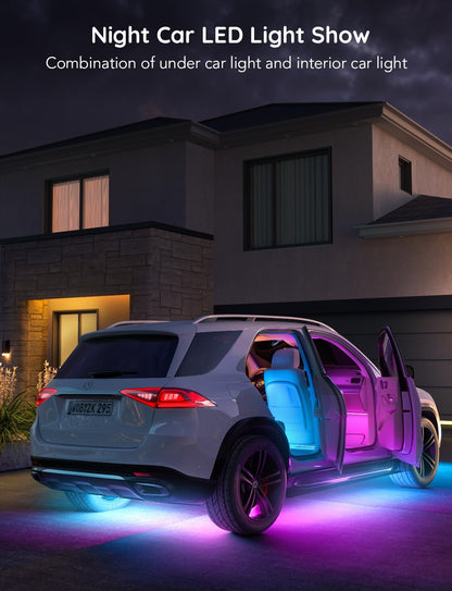 Govee Car LED Strip Lights – Durable Waterproof LED for Camping and Tailgate Parties
