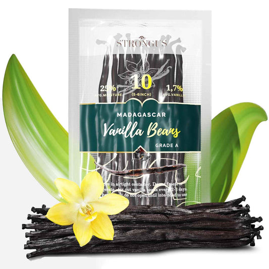 Aroma Pods - Premium Gourmet Birthday Gift for Her, Vacuum Sealed Grade A Vanilla Beans for Baking & Extract