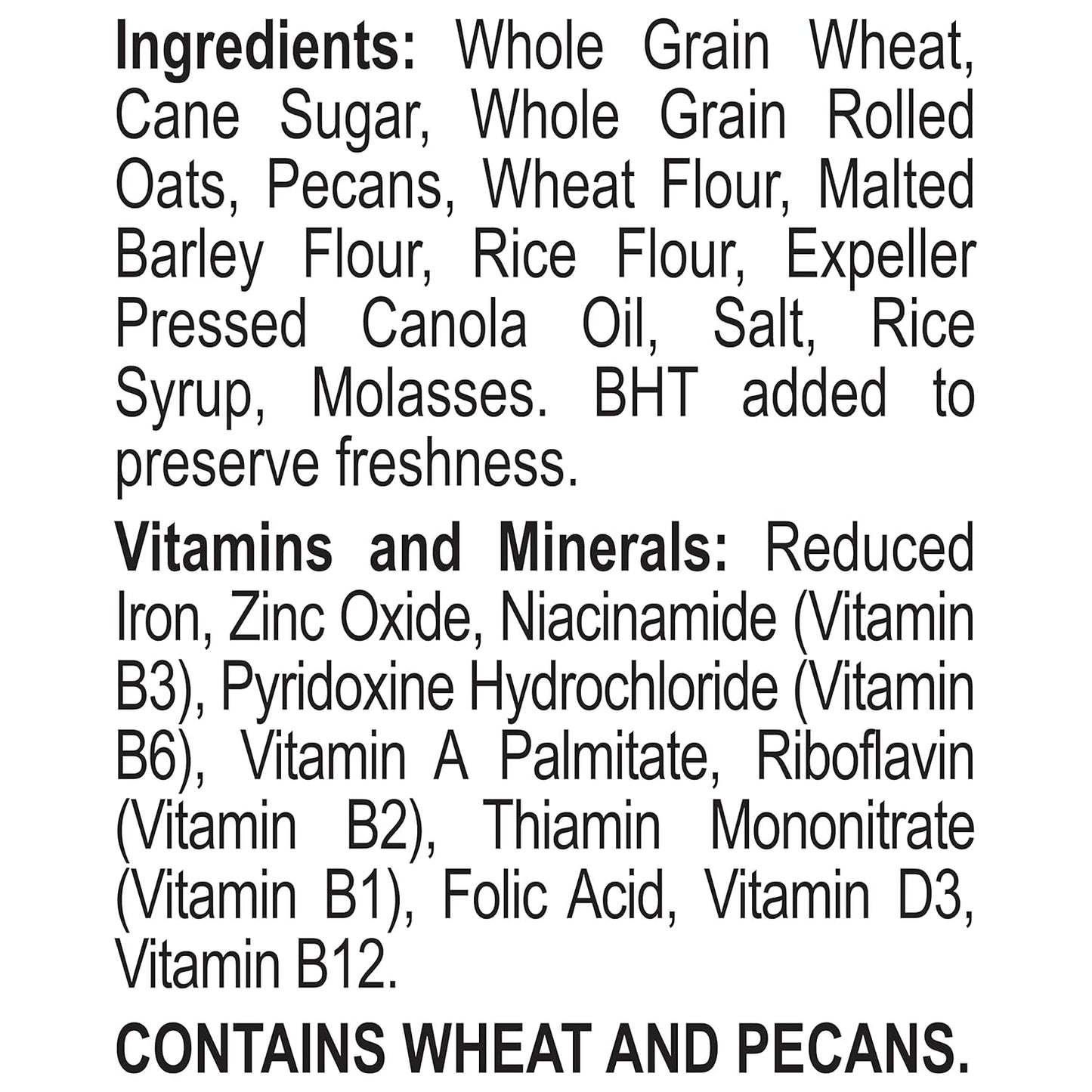 Great Grains Crunchy Pecan Cereal – Non-GMO Whole Grain Breakfast for a Fiber-Rich Wellness Start, 19 Ounce
