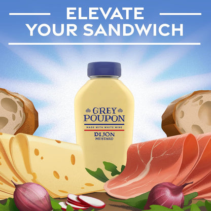 Grey Poupon Dijon Mustard – Single-Bottle Pantry Essential That Replaces Multiple Condiments