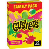 Gushers Watermelon Sour Apple Snack Pouches – Pantry Ready Bulk Pack for Meal Prep Parents and Weekly Lunchbox Planning