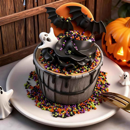 Halloween Sprinkles - Statement Table Decor for Halloween Dessert Spreads and Charcuterie Boards, 320g Edible Mix