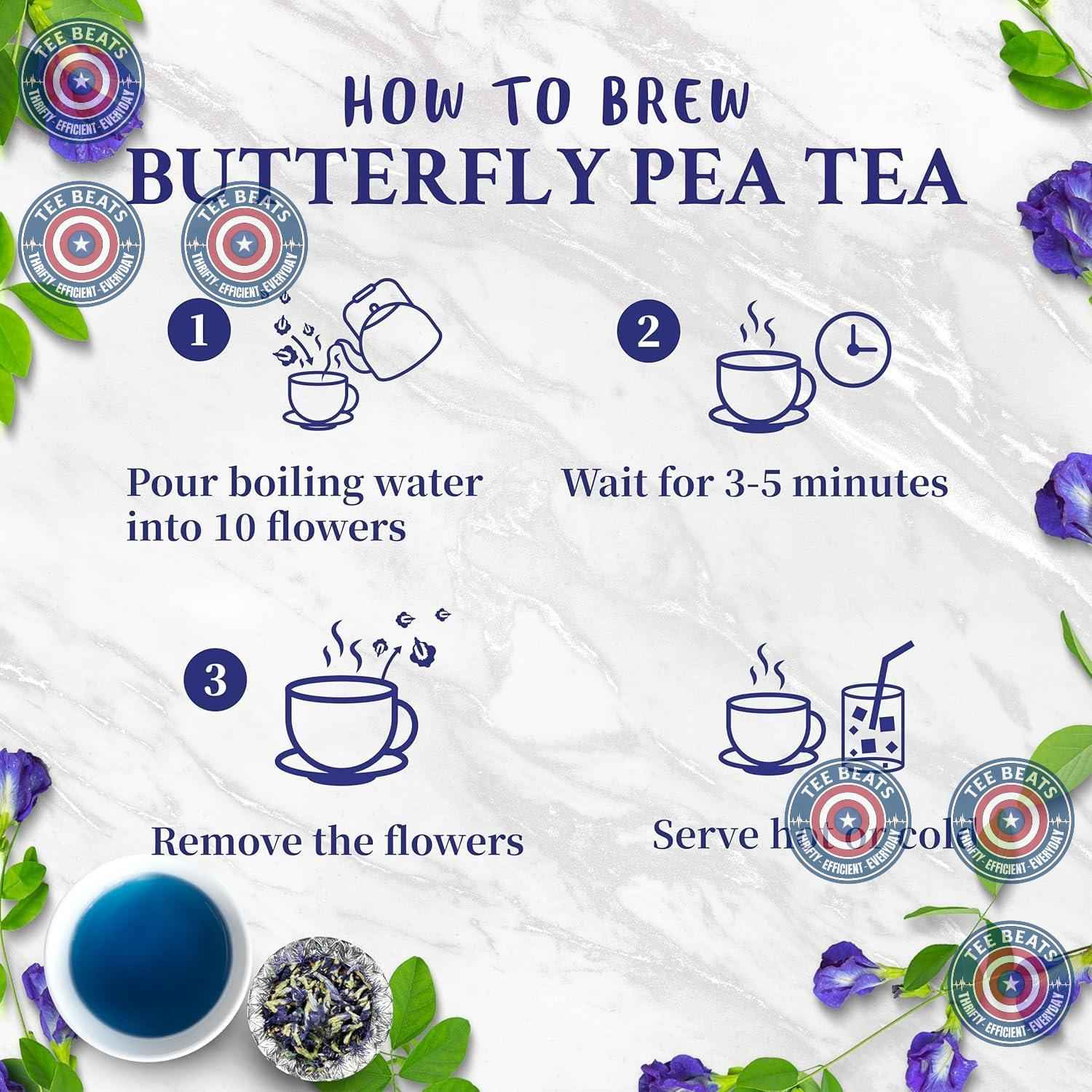 Butterfly Pea Flower Tea – Unique Birthday Gift for Tea Lovers and Wellness Friends