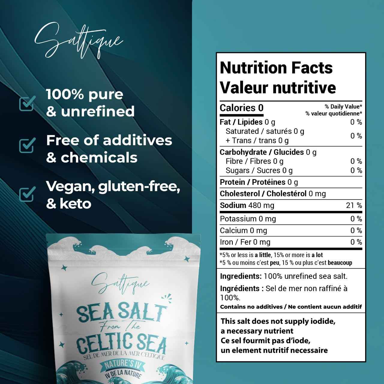 Celtic Sea Salt Fine Ground – Premium Housewarming Gift for the Health-Minded Foodie