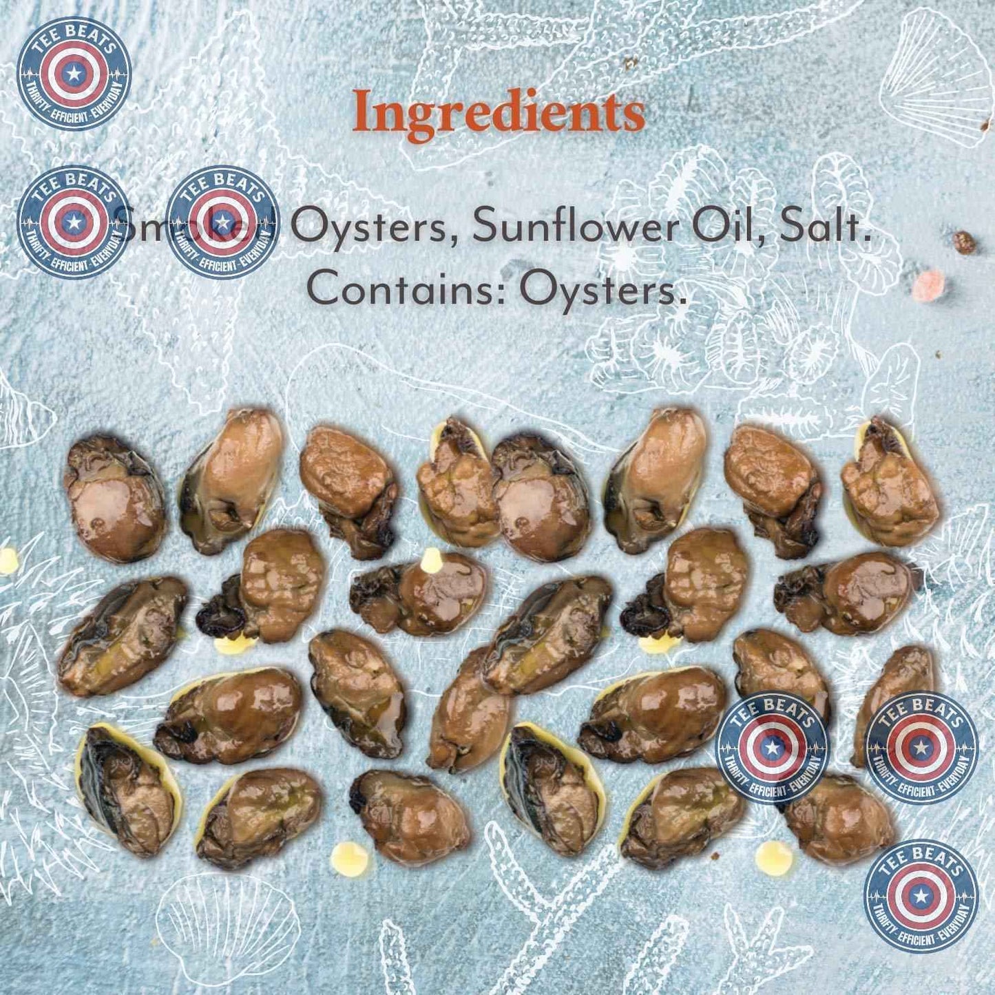 Roland Foods Cherrywood-Smoked Pacific Oysters – Premium Hand-Packed Tin for the Fine Dining Enthusiast, 3 oz Single-Serve