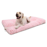 KSIIA Orthopedic Dog Crate Pad for Senior Dogs with Joint Relief Support