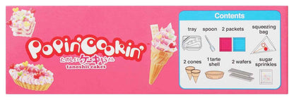 Kracie Popin' Cookin' DIY Candy Cake Kit – No-Bake Edible Craft for Kids Birthday Party Activity