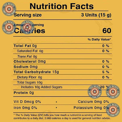 Ginger Hard Candy – Bulk 90-Piece Nausea Relief Bag for Natural Digestive Support at Home or Work