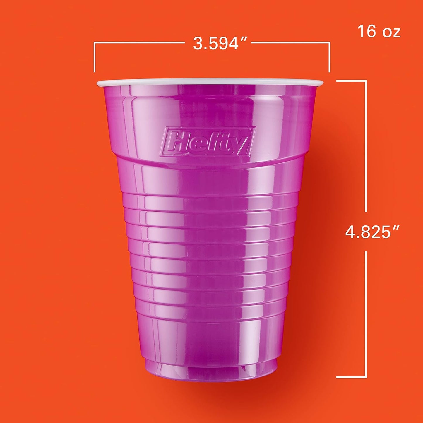 Hefty Party On Red White and Blue Cups – Thoughtful Housewarming Gift for Summer Hosts Who Love to Entertain, 76 Pieces
