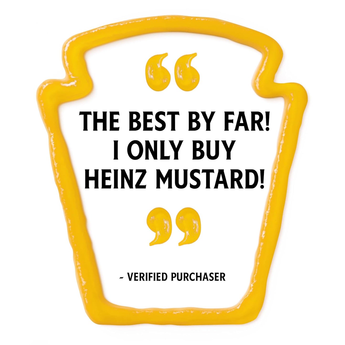 Heinz Yellow Mustard, 14 oz Inverted Squeeze Bottle – Picnic Table Mustard for Cookouts, Camping Trips, and Tailgates
