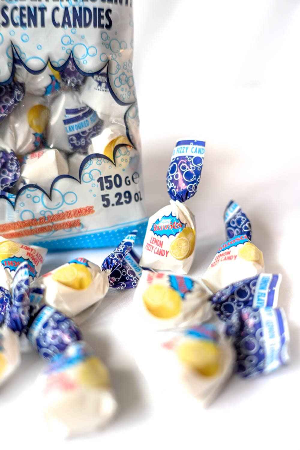 Brioschi Lemon Flavored Effervescent Digestive Italian Candies – Portable Thirst Quencher for Hiking and Picnics