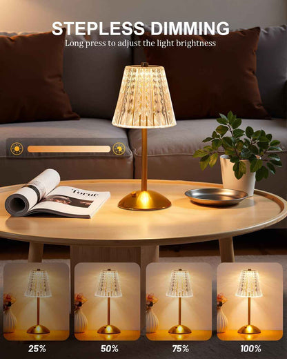 Dask Lamp Dimmable Bedside Lamp – Birthday Gift for Her, Mom, and Couples Moving Into a New Place