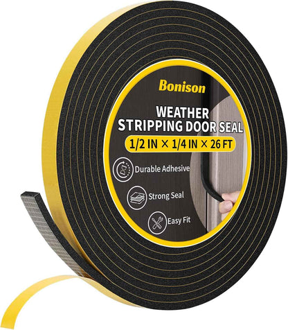 Foam Seal Solutions - Non-Toxic Door Seal Strip Safe for Kids and Pets