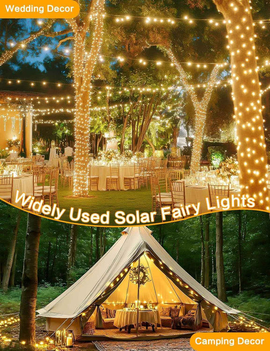 LuminaGlow Solar String Lights – Clean Intentional Patio Lighting, Neutral Warm White, Solar Powered