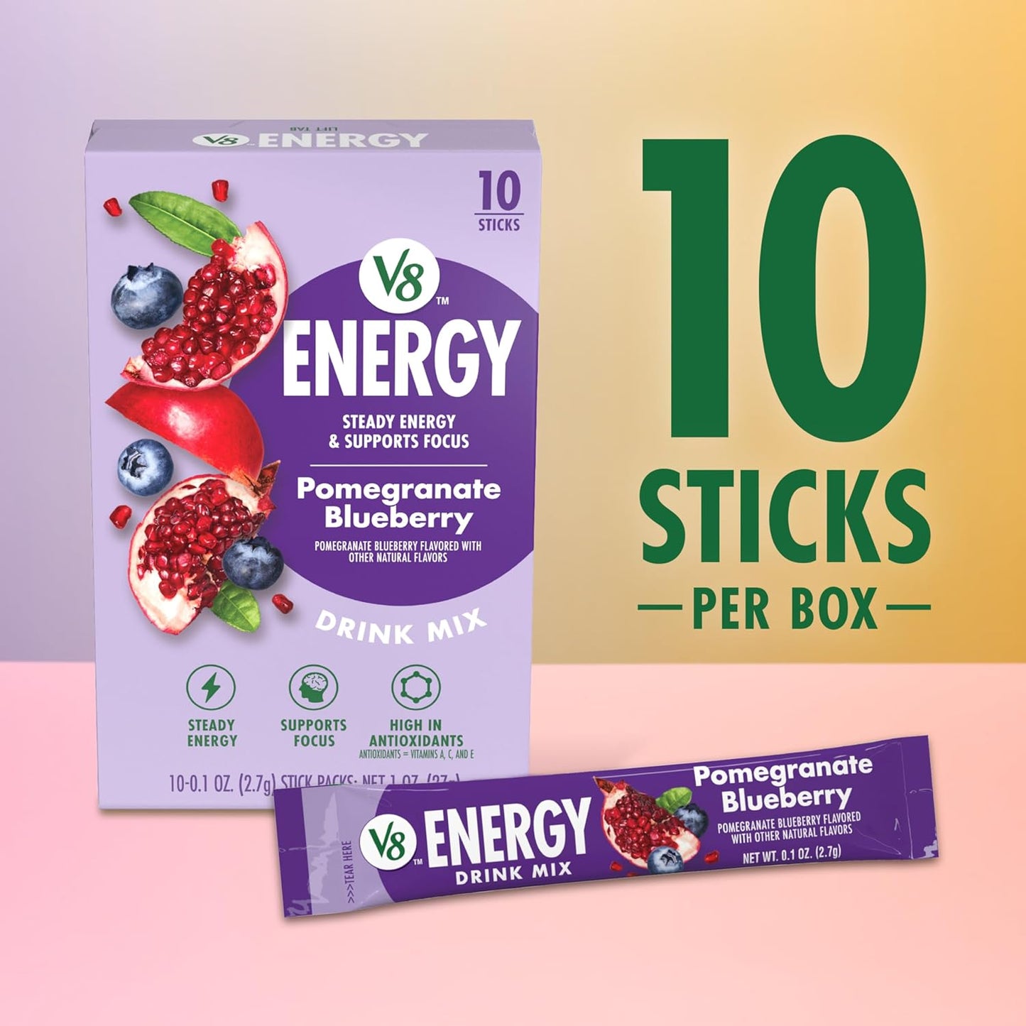 high in antioxidant vitamins a, c, and e plus excellent source of b vitamins