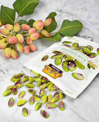Setton Farms Raw Shelled Pistachios – Resealable 5 oz Pouch for Clutter-Free Pantry and Clean Kitchen Storage