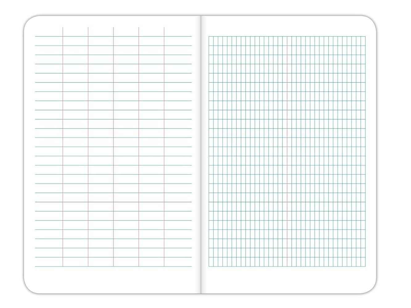 Elan Publishing Company E64-8x4S Sewn Field Book 4 5/8 x 7 1/4 - Water-Resistant Notebook for Confident Wet-Weather Recording