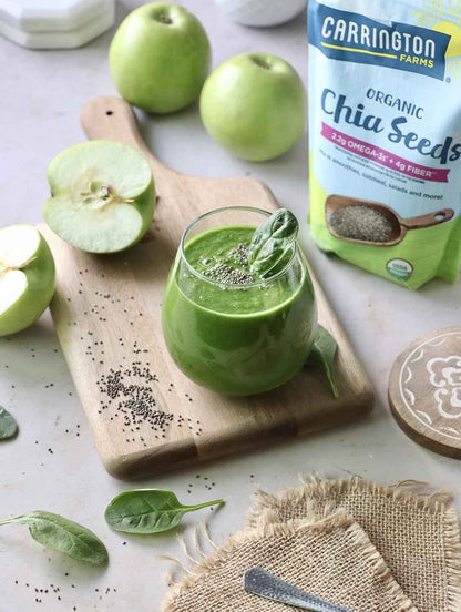 Carrington Farms Organic Chia Seeds – Heart and Brain Health Boost for Your Morning Self-Care Ritual