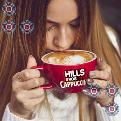 Hills Bros. Sugar Free French Vanilla Instant Cappuccino – Café-Quality Vanilla Indulgence at Home, No Espresso Bar Needed